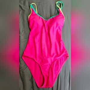 No Boundaries hot pink JUNIOR'S/LADIE'S one piece